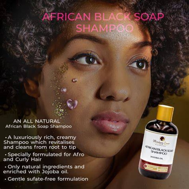 Black soap shampoo Black soap shampoo