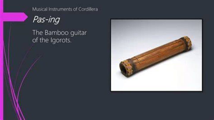 Cordillera Musical Bamboo Instruments 2 - what is cordillera music
