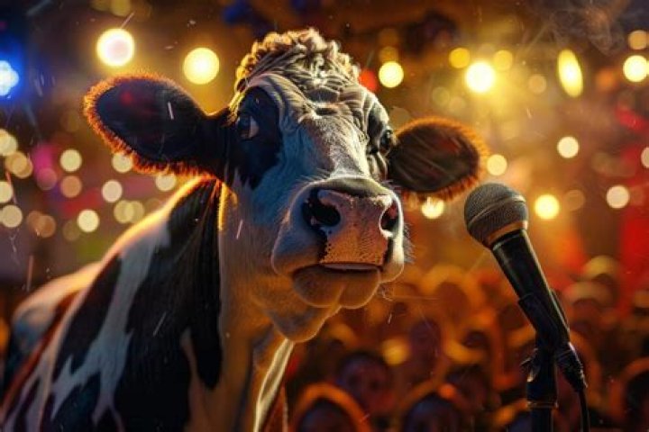 Cow singing on 'The Masked Singer'
