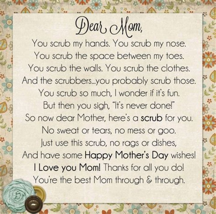 Dear Mom