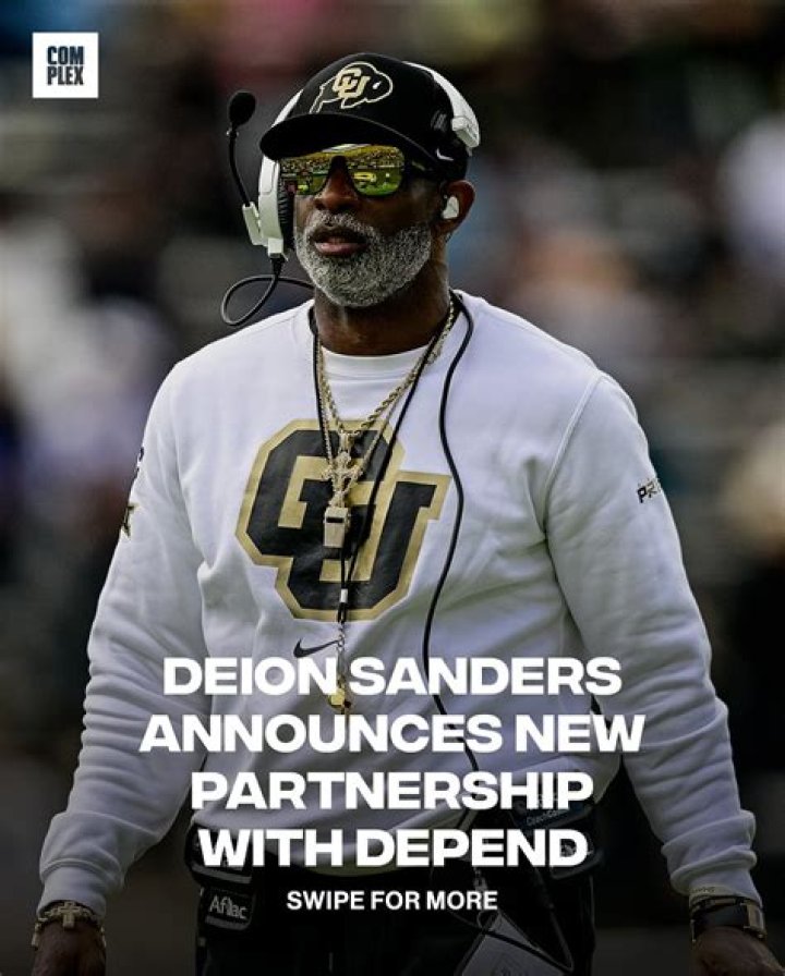 Deion Sanders announced a partnership with REDCON1