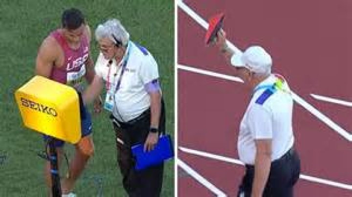 Devon Allen disqualified by 0.001sec in world 110m hurdles final &ndash; video | Sport | The Guardian
