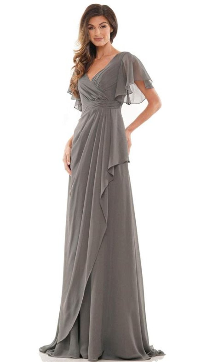 Empire evening dress