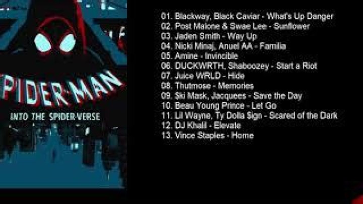 Full (Album) Ost. Spiderman - Into The Spider Verse - song from spider man into the spider verse that miles sings