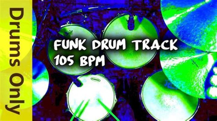 Funk beat drum track - 110bpm - Up Tempo Uptown Funk Blues in Assorted Keys (110bpm)
