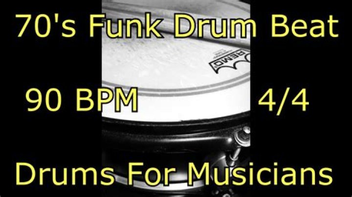 Funk Drum Beat #4 - 110 bpm - Up Tempo Uptown Funk Blues in Assorted Keys (110bpm)
