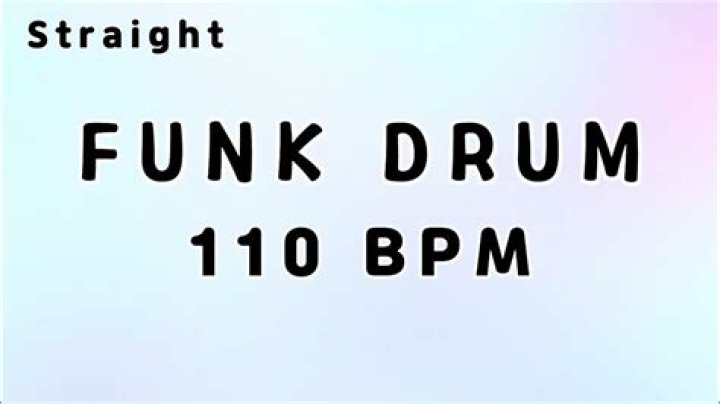 Funk no Drum - 110 bpm (click) - Up Tempo Uptown Funk Blues in Assorted Keys (110bpm)
