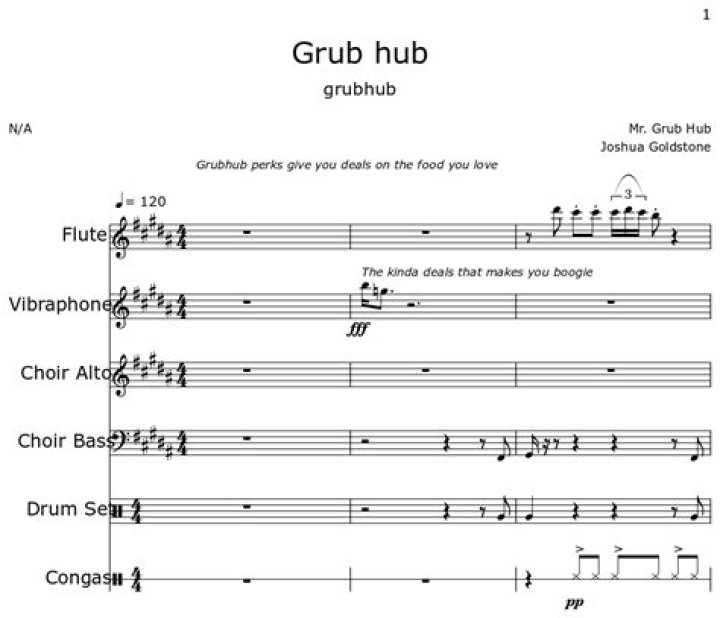 Grub Hub Music Video