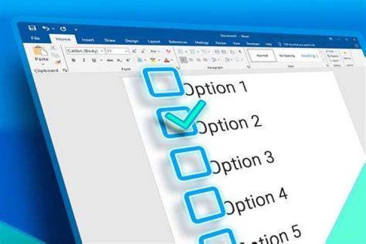How to add check boxes in Word How to add check boxes in Word