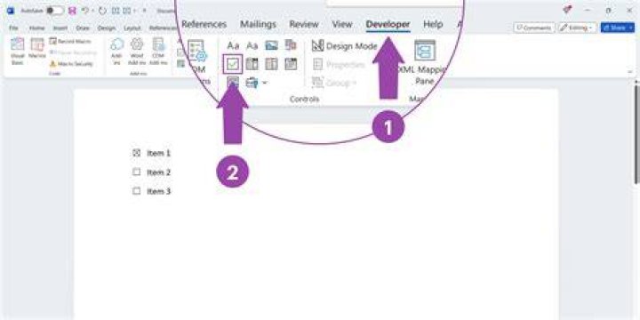 How to make a checkbox in Word How to make a checkbox in Word