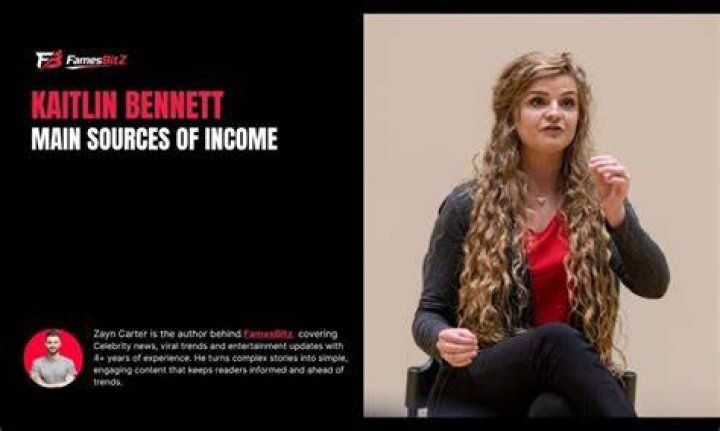 kaitlin bennett income sources