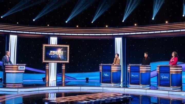 Ken Jennings, Mattea Roach, Matt Amodio, and Amy Schneider during Games 9 and 10 of 'Jeopardy! Masters'