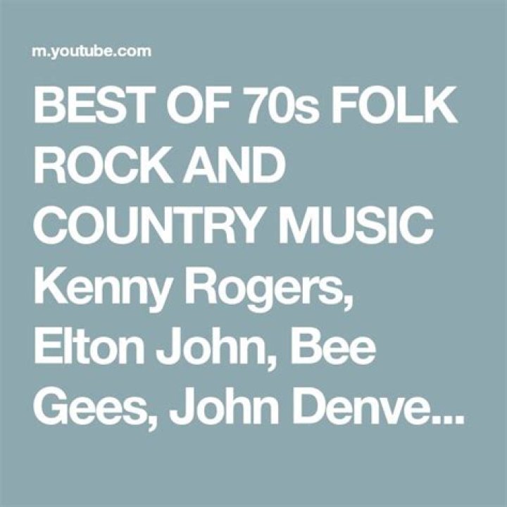 Kenny Rogers, Elton John, Bee Gees, John Denver - BEST OF 70s FOLK ROCK AND COUNTRY MUSIC - (Karaoke) 50's, 60's, 70's, & 80's Country
