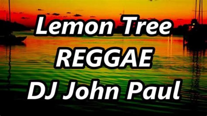 Lemon Tree Fools Garden REGGAE (Karaoke version) - reggae karaoke songs with lyrics