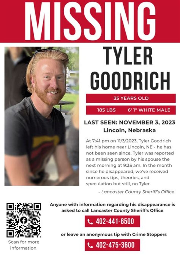 Missing Person Tyler Goodrich