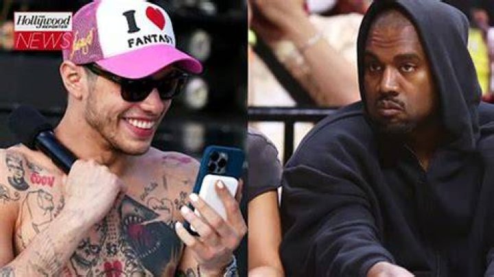 pete davidson with kim kardashian in marilyn monroe dress