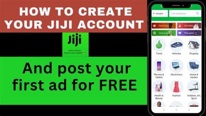 Post free ad on Jiji Post free ad on Jiji