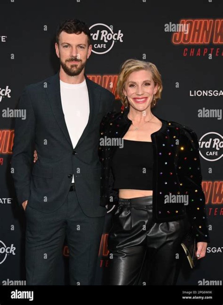 Robin Gadsby and Katee Sackhoff's wedding photograph