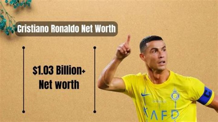 ronaldo net worth