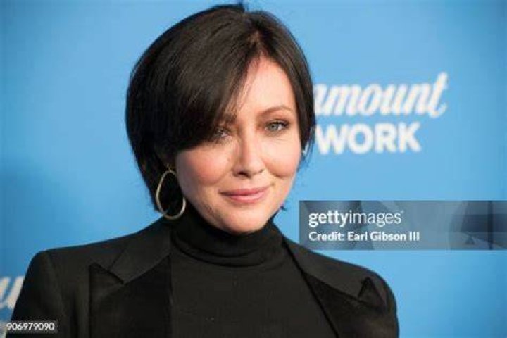 Shannen Doherty attends Paramount Network Launch Party at Sunset Tower on Jan. 18, 2018, in Los Angeles, Calif.