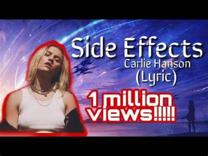 Side Effects - Carlie Hanson - billboard top 100 hits 1990 to 1999
