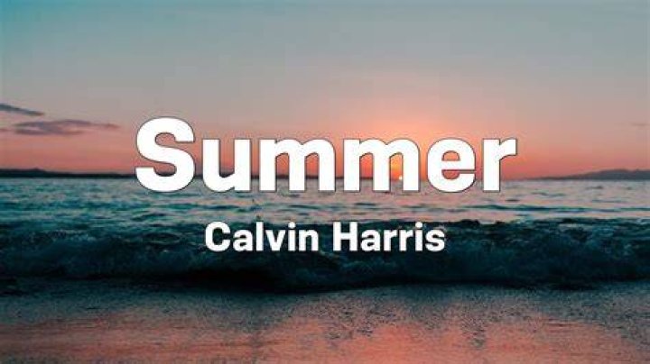 Summer - Calvin Harris - punk rock songs about summer