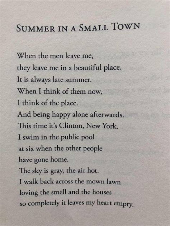 Summer In A Small Town - Kidd G - punk rock songs about summer
