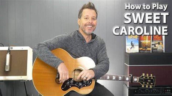 Sweet Caroline - Guitar Lesson - Neil Diamond Easy 3 chord Song Tutorial - 3 chord ukulele country songs