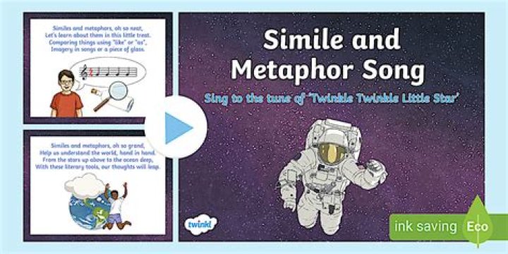 The Simile Song | Learn through music and rap with MC Grammar - songs with similes and metaphors in them