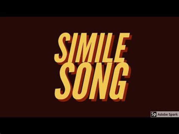 The Ultimate Simile Song - songs with similes or metaphors in them