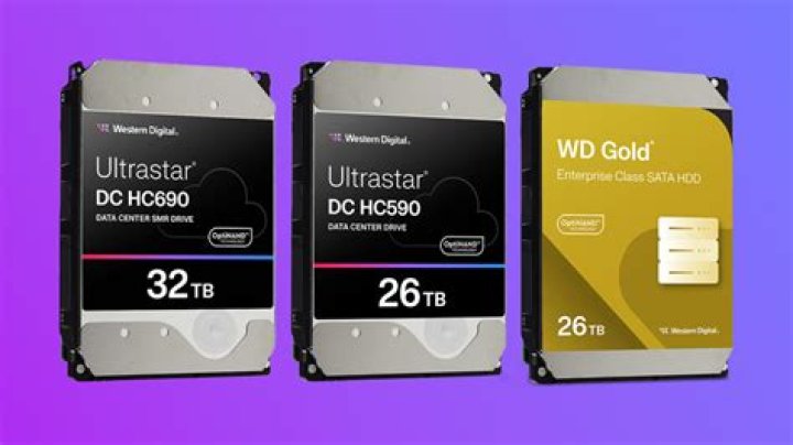 Western digital media, HDDs