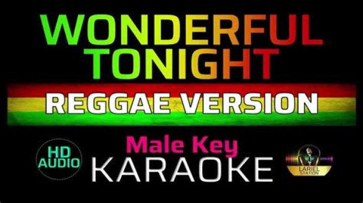 Wonderful Tonight Reggae Karaoke - reggae karaoke songs with lyrics